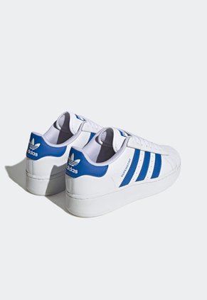 Tenis Lifestyle Blanco-Azul Royal adidas Originals Superstar XLG