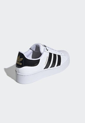 Tenis Lifestyle Blanco-Negro adidas Originals Superstar Bold W
