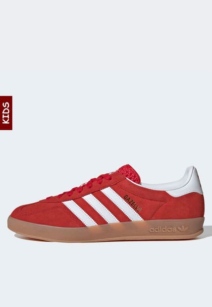 Tenis adidas Originals Gazelle Indoor Rojo