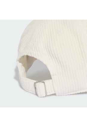 Gorra Blanca Adidas Béisbol Corduroy