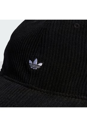 Gorra Negra Adidas Béisbol Corduroy