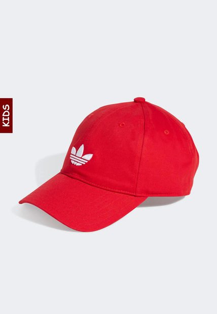 Gorra adidas Originals Adicolor Classic Trifolio Rojo
