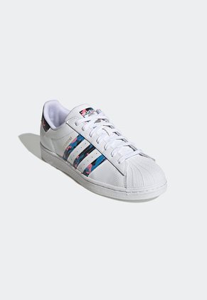 Tenis Lifestyle Blanco Multicolor adidas Originals Superstar