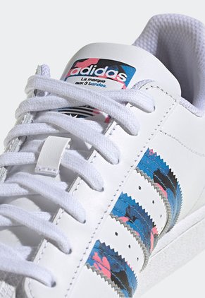 Tenis Lifestyle Blanco Multicolor adidas Originals Superstar