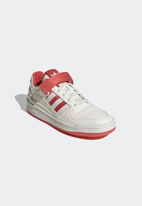 Tenis Lifestyle Blanco-Rojo adidas Originals Forum Low