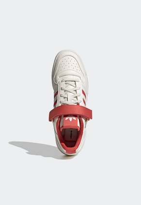Tenis Lifestyle Blanco-Rojo adidas Originals Forum Low