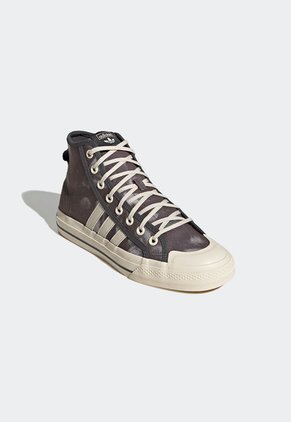 Tenis Lifestyle Gris-Marfil adidas Originals Nizza Hi