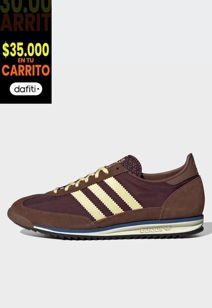 Tenis adidas Originals SL72 OG Marrón