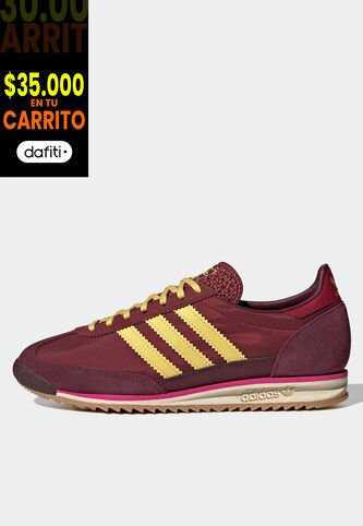Tenis adidas Originals SL 72 OG Borgoña adidas Originals
