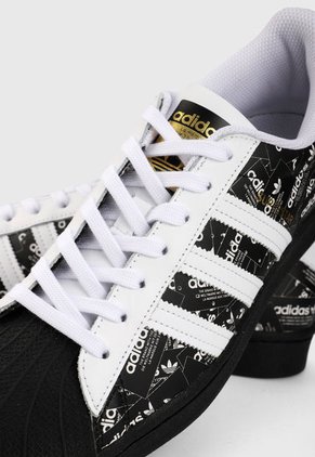 Tenis Lifestyle Negro-Blanco adidas Originals Superstar