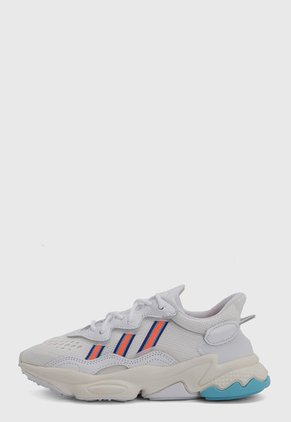 Tenis Lifestyle Blanco-Naranja-Azul adidas Originals OZWEEGO W