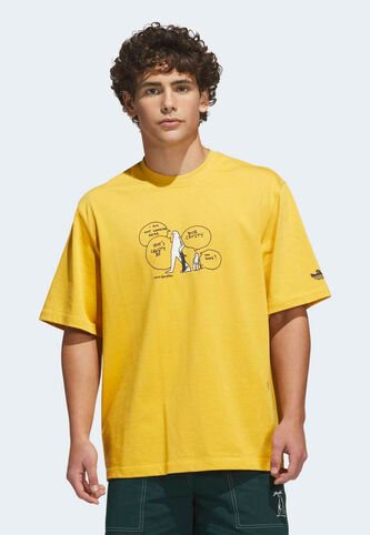 Camiseta adidas Originals Skateboarding x Mark Gonzales Crusty Mostaza adidas Originals