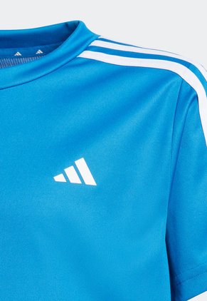 Conjunto Deportivo Azul Royal-Azul Navy-Blanco adidas Originals Aeroready 3 Rayas