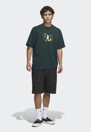 Camiseta adidas Sportswear Skateboarding x Mark Gonzales Crusty Verde