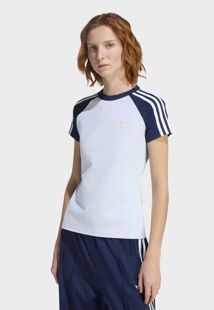 Camiseta adidas Originals ST Celeste Claro