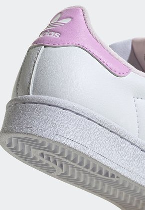 Tenis Lifestyle Blanco-Lila adidas Originals Superstar Her Vegan