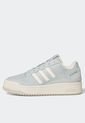 Tenis Lifestyle Gris Claro-Marfil-Blanco adidas Originals Forum Bold Stripes de adidas Originals