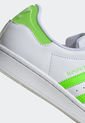 Tenis Lifestyle Blanco-Verde Neón adidas Originals Superstar de adidas Originals
