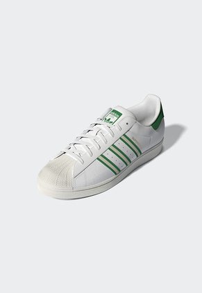 Tenis Lifestyle Blanco-Verde-Beige adidas Originals Superstar