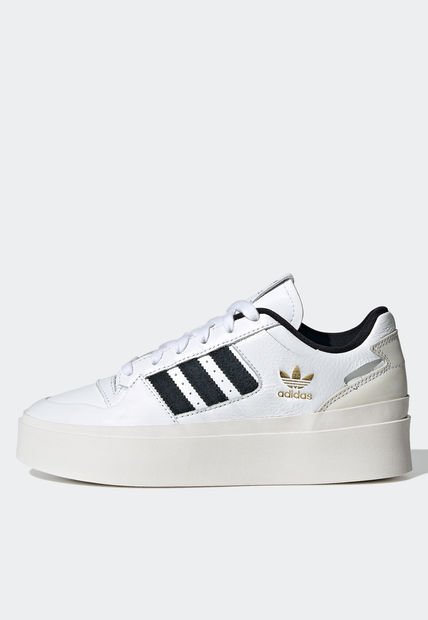 Tenis Basketball Blanco-Marfil-Negro adidas Originals Forum Bonega
