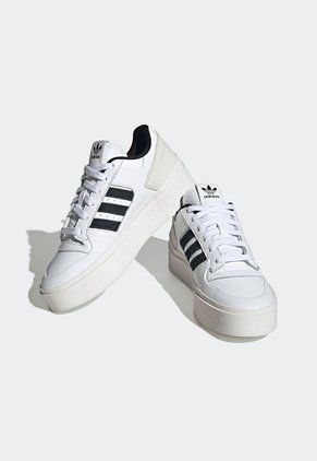 Tenis Basketball Blanco-Marfil-Negro adidas Originals Forum Bonega