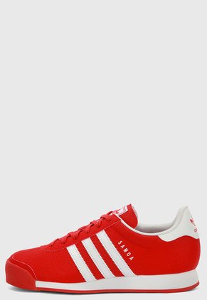 Tenis Lifestyle Rojo-Blanco adidas Originals Samoa