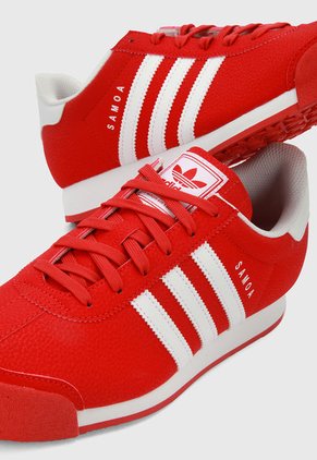Tenis Lifestyle Rojo-Blanco adidas Originals Samoa