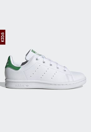 Tenis Lifestyle Blanco-Verde adidas Kids Stan Smith
