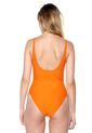 Vestido De Baño Naranja-Blanco adidas Originals Trefoil Swim de adidas Originals