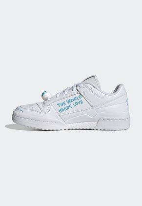 Tenis Lifestyle Blanco-Turquesa adidas Originals Forum Low Classic