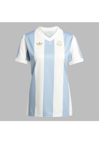 Camiseta Adidas Mujer Argentina Aniversario-Azul-Blanco adidas Originals