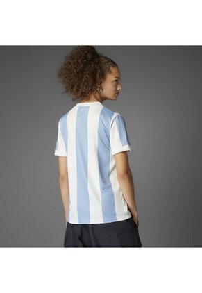 Camiseta Adidas Mujer Argentina Aniversario-Azul-Blanco