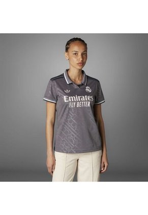 Camiseta Adidas Mujer 3ra Equipacion Real Madrid 24 - Gris
