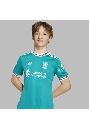 Camiseta Adidas Kids 3ra Equipación Liverpool FC 25 - Verde