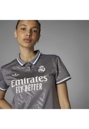 Camiseta Adidas Mujer 3ra Equipacion Real Madrid 24 - Gris