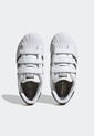 Tenis Lifestyle Blanco-Verde Oliva adidas Kids Superstar de adidas Originals