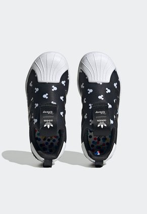 Tenis Lifestyle Negro-Blanco Mikcey adidas Originals Superstar 360