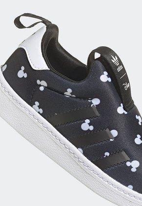 Tenis Lifestyle Negro-Blanco Mikcey adidas Originals Superstar 360