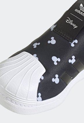 Tenis Lifestyle Negro-Blanco Mikcey adidas Originals Superstar 360