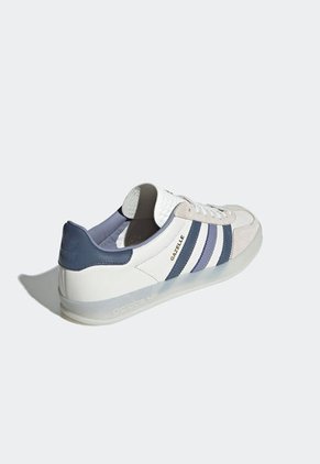 Tenis Lifestyle Blanco-Azul-Marfil adidas Originals Gazelle Indoor