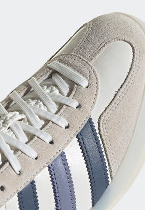 Tenis Lifestyle Blanco-Azul-Marfil adidas Originals Gazelle Indoor