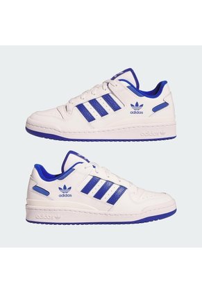 Tenis Basketball Blanco Adidas Forum Low CL