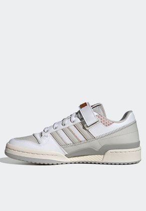 Tenis Lifestyle Blanco-Gris-Dorado adidas Originals Forum Low