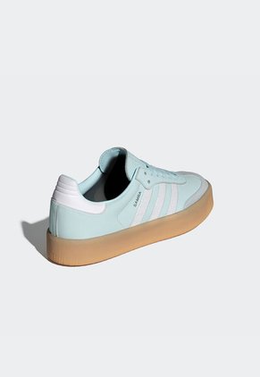 Tenis Lifestyle Celeste-Blanco-Plateado adidas Originals Samba