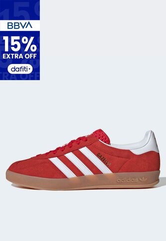 Tenis adidas Originals Gazelle Indoor Rojo adidas Originals