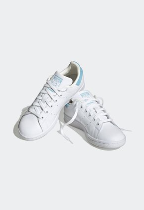 Tenis Lifestyle Blanco-Celeste adidas Originals Stan Smith