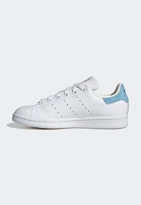 Tenis Lifestyle Blanco-Celeste adidas Originals Stan Smith