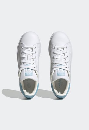 Tenis Lifestyle Blanco-Celeste adidas Originals Stan Smith