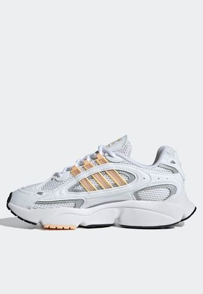 Tenis Lifestyle Blanco-Naranja Pastel-Plateado adidas Originals OZMILLEN