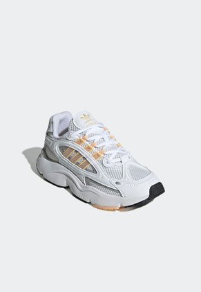 Tenis Lifestyle Blanco-Naranja Pastel-Plateado adidas Originals OZMILLEN